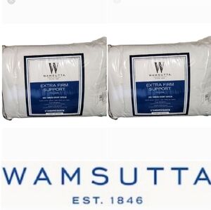 New 2 Wamsutta Extra Firm Support Pillow - Classic White. Standard/Queen.